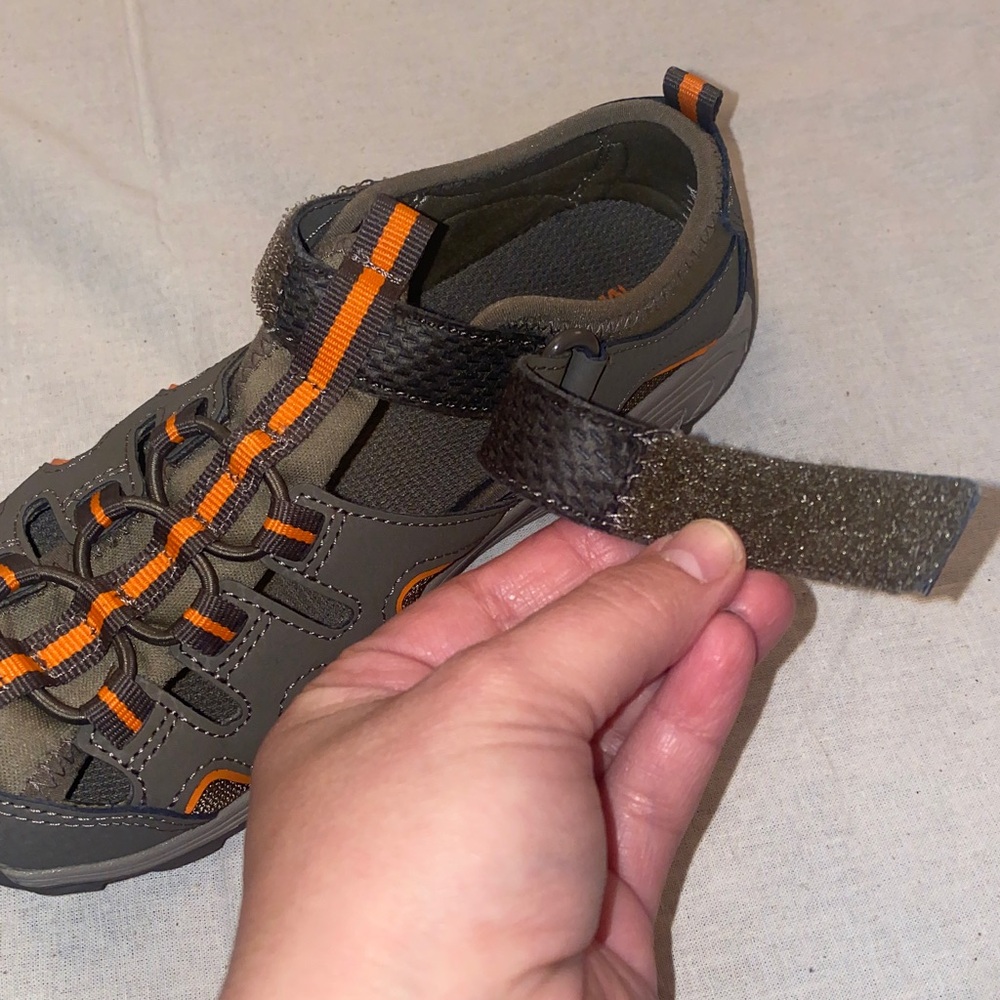 Merrell Kids Hydro H20 Hiker Sandal
- Gunsmike/Orange - Boys Size 2W - Picture 8 of 11